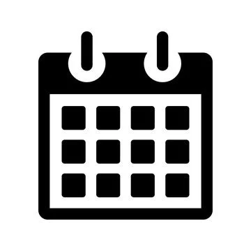 Calendar icon design Stock Illustration