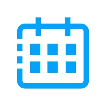 Calendar icon. Flat design style eps 10 vector illustration. resources graphic Stock Illustration