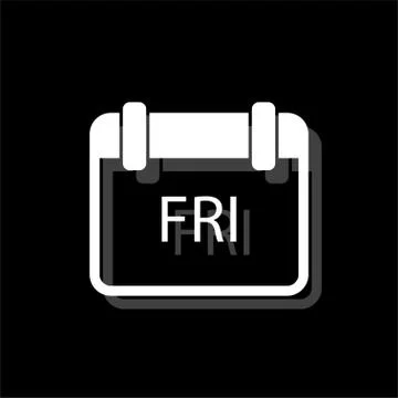 Calendar icon flat Stock Illustration