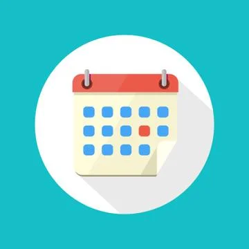 Calendar icon Stock Illustration