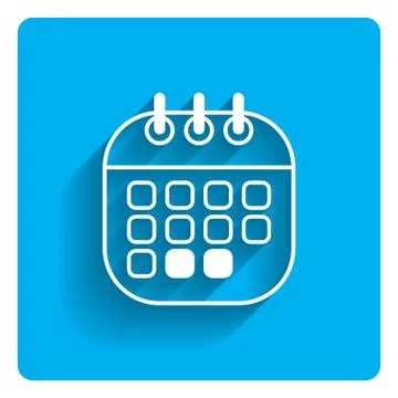 Calendar icon Stock Illustration