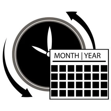 Calendar Icon Stock Illustration