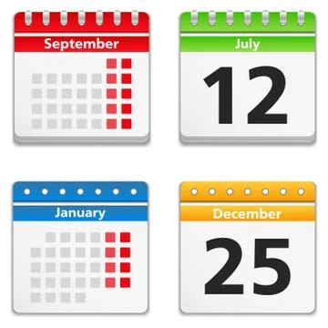 Calendar Icon Stock Illustration