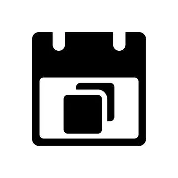 Calendar icon. Stock Illustration