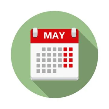 Calendar Icon Illustrazione stock
