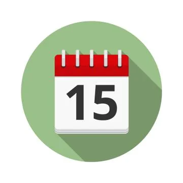 Calendar Icon Illustrazione stock