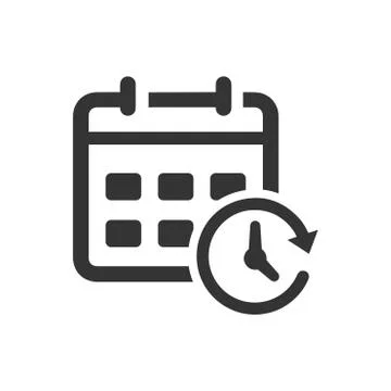 Calendar Icon Illustrazione stock