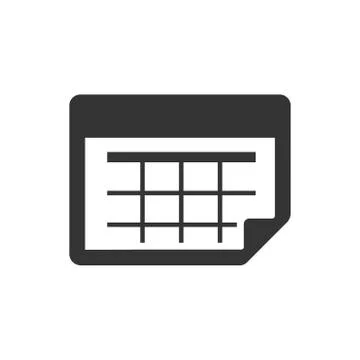 Calendar Icon Stock Illustration