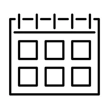 Calendar Icon Stock Illustration