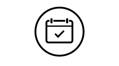 Calendar icon. Stock Illustration
