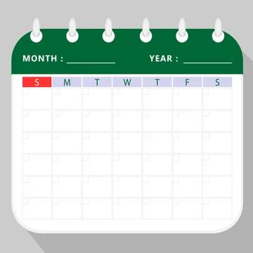 Calendar icon Stock Illustration