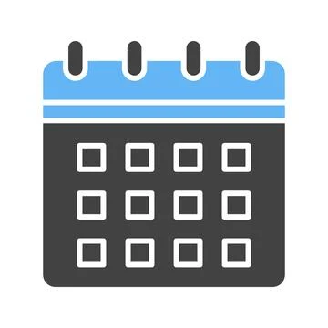 Calendar Icon Image. Stock Photos
