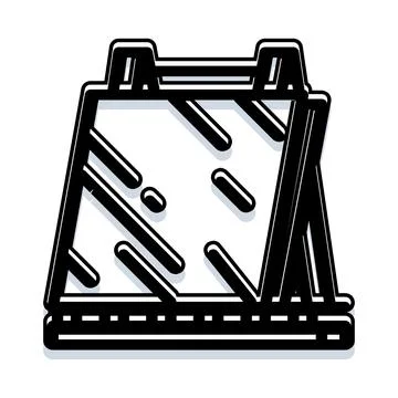 Calendar icon scheduling important dates and events 스톡 일러스트
