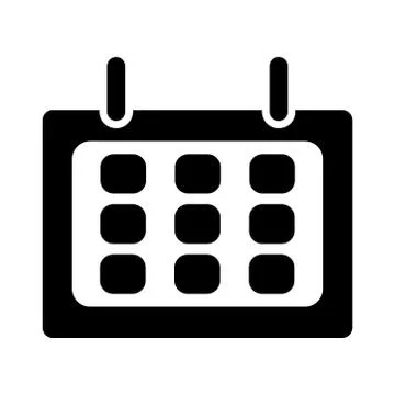 Calendar icon. simple design editable. design vector illustration Stock Illustration