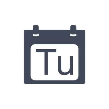 Calendar Icon Vector flat design style Stock Illustration