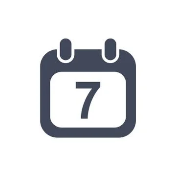 Calendar Icon Vector flat design style Stock Illustration
