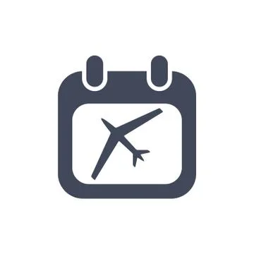 Calendar Icon Vector flat design style Stock Illustration