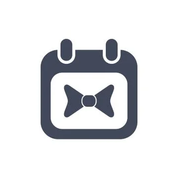 Calendar Icon Vector flat design style Stock Illustration