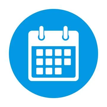 Calendar icon vector for graphic design, logo, website, social media, mobile Stock-Illustration
