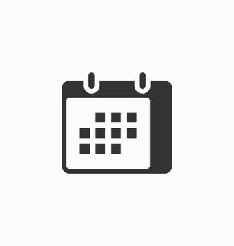 Calendar icon vector Stock Illustration