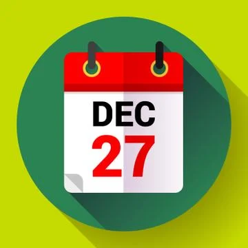 Calendar icon, vector illustration. Flat 2.0 design style. Stock Illustration