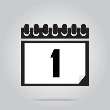 Calendar icon vector illustration Stock Illustration