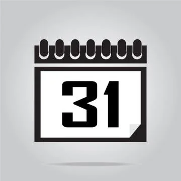 Calendar icon vector illustration 스톡 일러스트