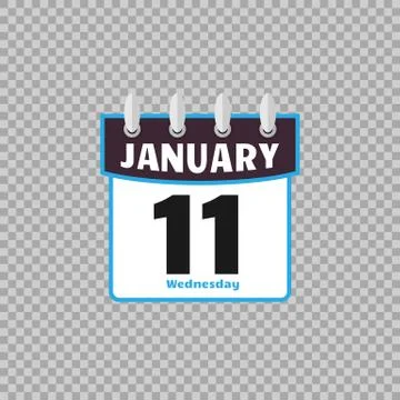 Calendar icon vector Isolated on transparent background. Symbol Calendar for Stock Illustration