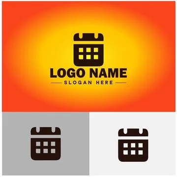 Calendar icon Web Mobile Time date Management Note logo icon editable vecto.. イラスト素材