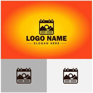 Calendar icon Web Mobile Time date Management Note logo icon editable vecto.. イラスト素材