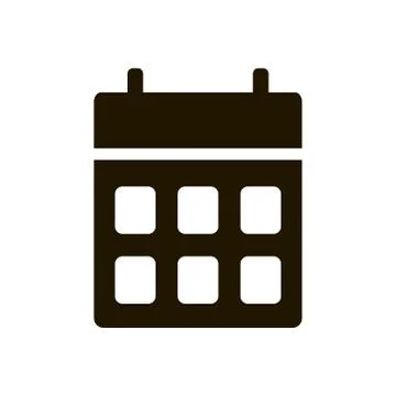 The calendar icon on white background. Vector illustration EPS 10. Illustration