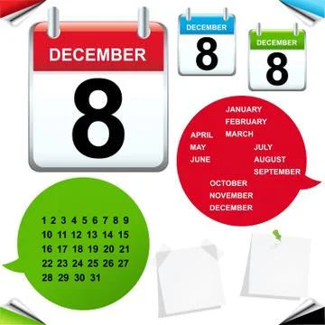 Calendar Stock Illustration