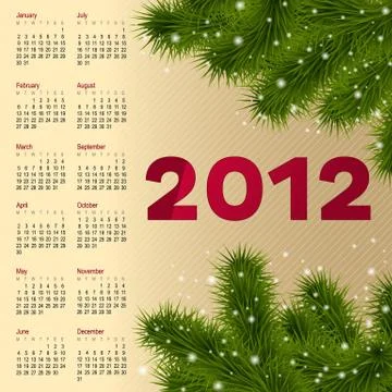 Calendar Stock Illustration