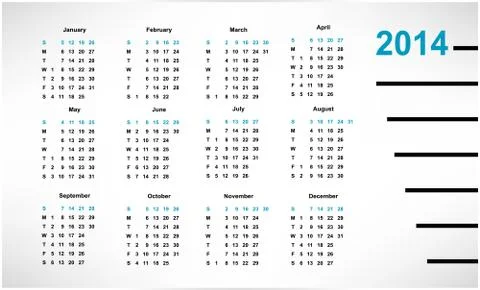 Calendar Illustrazione stock