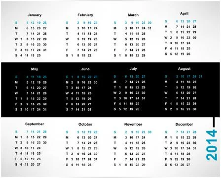 Calendar Illustrazione stock
