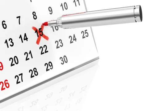 The calendar Stock Illustration
