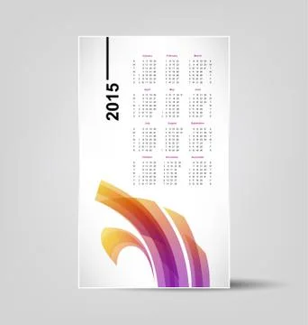 Calendar Illustrazione stock