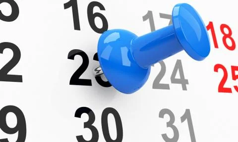 The calendar Stock Illustration