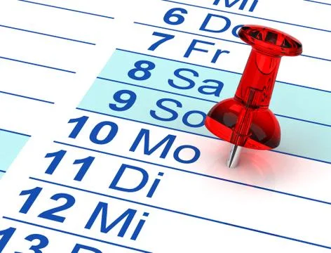 The calendar Stock Illustration