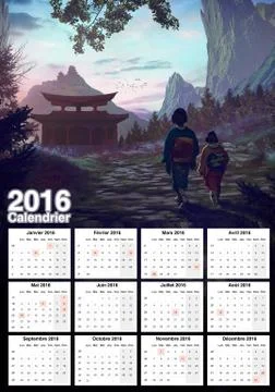 Calendar Stock Illustration
