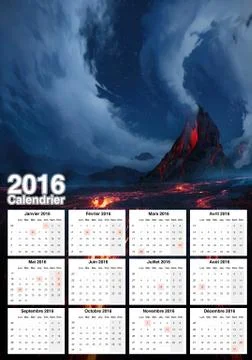 Calendar Stock Illustration