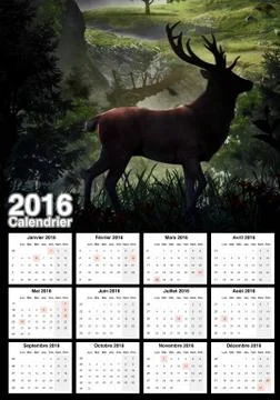 Calendar Stock Illustration