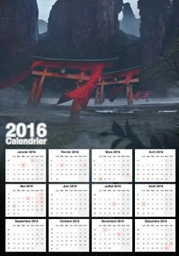 Calendar Stock Illustration