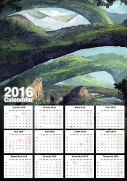 Calendar Stock Illustration