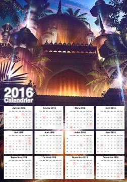 Calendar Stock Illustration