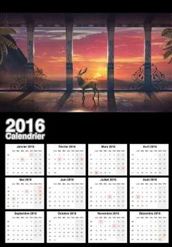 Calendar Stock Illustration