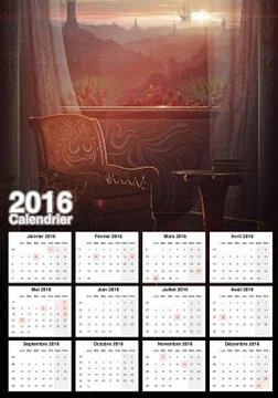 Calendar Stock Illustration