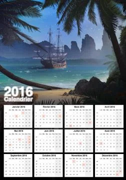 Calendar Stock Illustration