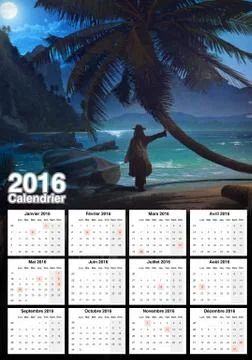 Calendar Stock Illustration