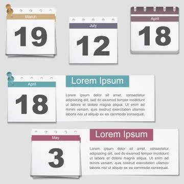 Calendar Stock Illustration